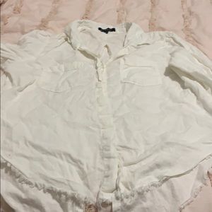 White collared shirt